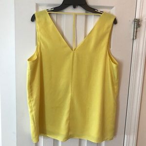 Bar III yellow blouse